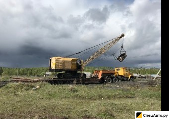 Канатный экскаватор MTS ЭО-5111
