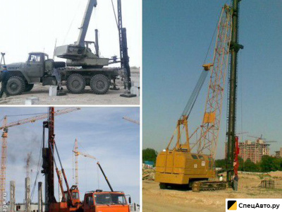 Аренда сваебоя, свайные работы