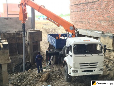 Аренда убм-85, монтаж винтовых свай