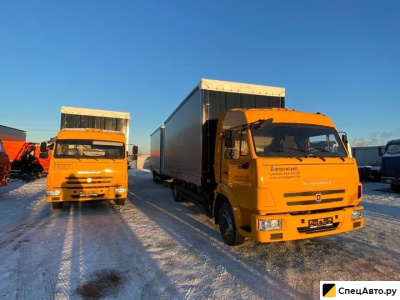 Тентованный грузовик КамАЗ 4308