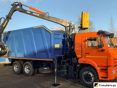 Металловоз (ломовоз) КамАЗ 65115-23094-50 с ГМУ ГЛ-6М