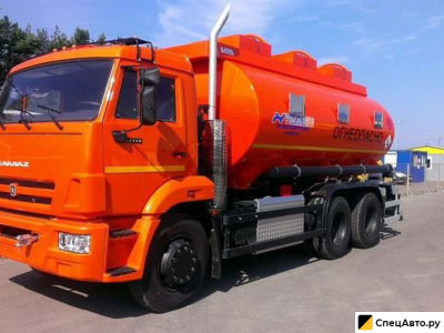 Бензовоз КамАЗ АТЗ Сеспель 465175