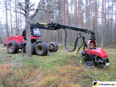 Колесный харвестер Valmet 941