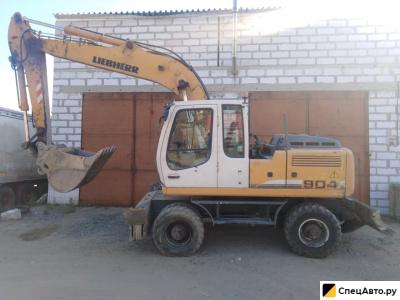 Колесный экскаватор Liebherr a 904