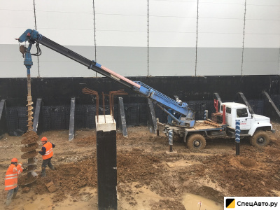 Мобильная буровая установка ГАЗ 33081 DA22