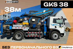 Автовышка FAW с АГП HORYONG GKS38