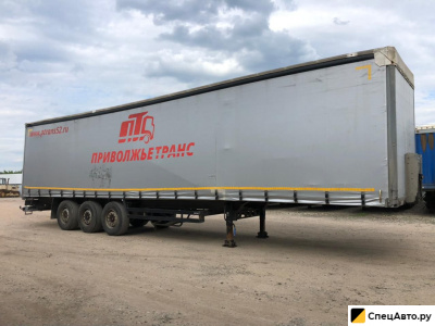 Тентованный полуприцеп Humbaur