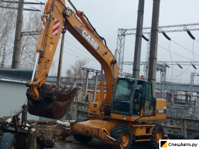 Колесный экскаватор CASE wx210