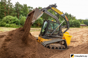 Гусеничный мини-погрузчик New Holland C332
