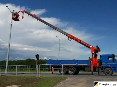 Бортовой грузовик с КМУ FAW CA6DM2-42E51