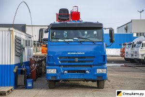 Бортовой грузовик с КМУ КамАЗ 65117-4010-48