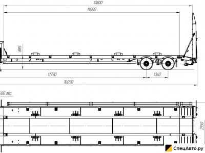 Трал ТверьСтройМаш 15-25 тонн
