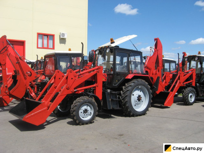 Экскаватор-погрузчик МТЗ Беларус ЭО-2626