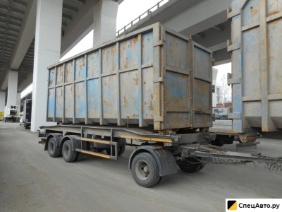 Прицеп бункеровоз мультилифт AMKAR Автомастер 8464-11