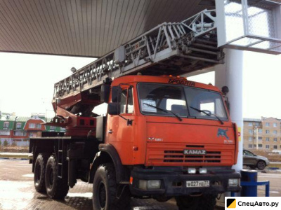 Высотная автовышка Камаз 36м
