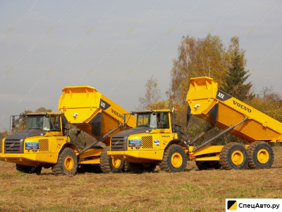 Самосвал с шарнирно-сочлененной рамой Volvo A25E