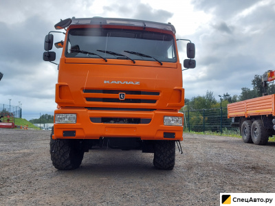 Бортовой грузовик с КМУ КамАЗ 43118 с КМУ Kanglim KS1256 GII