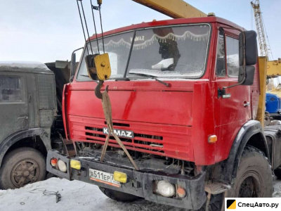 Седельный тягач Камаз 4310 с КМУ