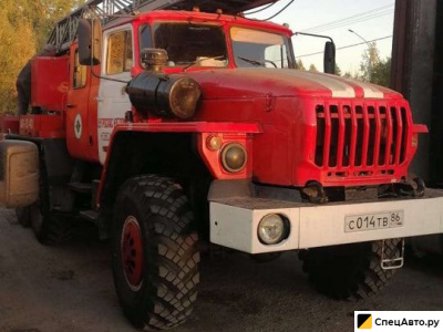 Пожарная машина УРАЛ АЛ-30/40