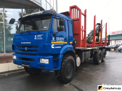 Сортиментовоз КамАЗ 43118 с ГМУ