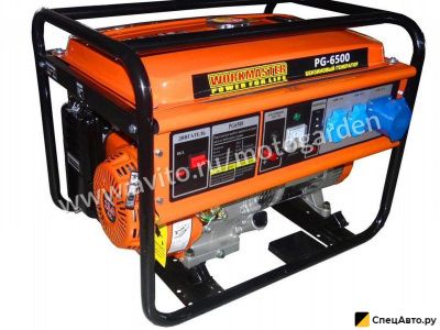 Бензогенератор Workmaster 6500E new