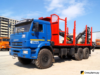 Сортиментовоз КамАЗ 43118