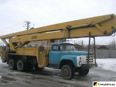 Средневысотная автовышка ЗИЛ АГП-28