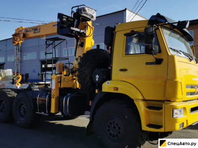 Седельный тягач КамАЗ 43118 с КМУ