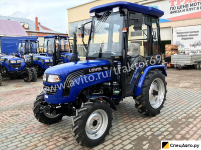 Мини-трактор Lovol TE-354 с кабино