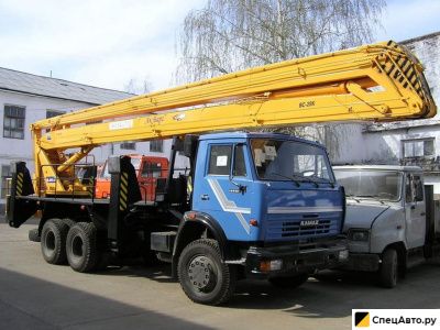 Автовышка КамАЗ 65115 с АГП ВС-28К