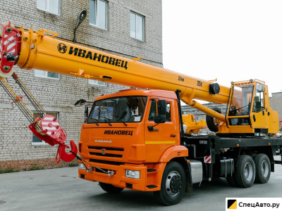 Автокран ИВАНОВЕЦ 25 тонн
