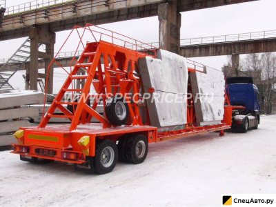 Полуприцеп панелевоз Specpricep наклонного типа