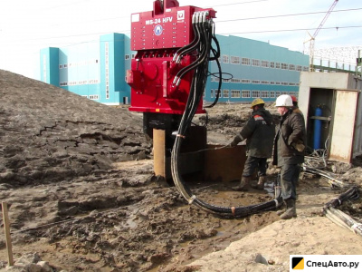 Вибропогружатель MULLER MS 24 HFV