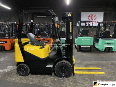 Вилочный погрузчик Daewoo D15S-2