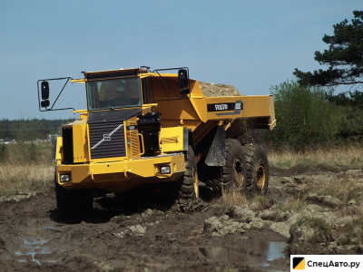 Самосвал с шарнирно-сочлененной рамой Volvo A35C