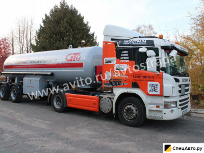 Полуприцеп газовоз GT7 ппцт-20