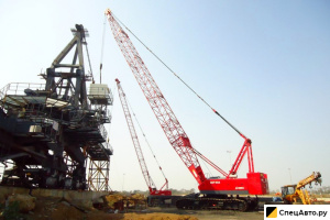 Гусеничный кран FUWA FWT120