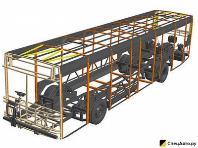 Ремонт и усиление рамы на автобус