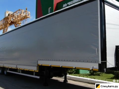 Тентованный полуприцеп Jumbo 