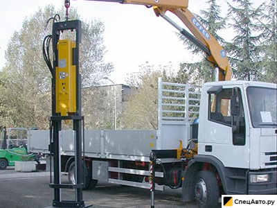 Машина для установки барьерных ограждений AGT ORTECO 300JM