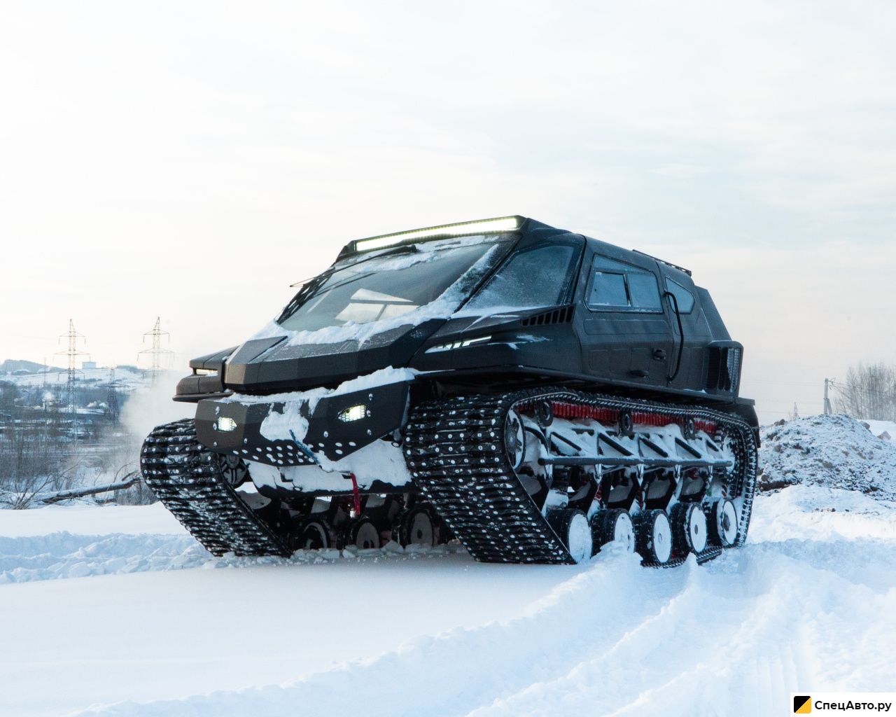 Купить новый гусеничный вездеход Visuva Tank в Красноярске. Цена от 7 000  000 р.