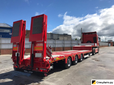 Полуприцеп тяжеловоз Kassbohrer LB3