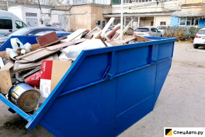 Аренда мусорного контейнера 8 м3