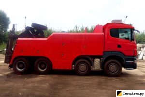 Грузовой эвакуатор Scania