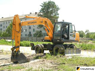 Колесный экскаватор Hyundai R 140W-7