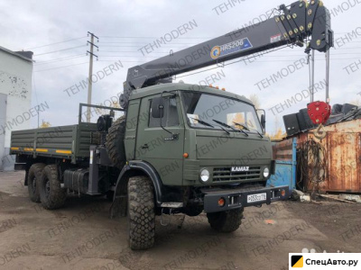 Бортовой грузовик с КМУ КамАЗ 43118