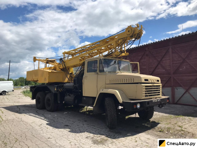 Автокран Ивановец КС-4562 на шасси КрАЗ 250
