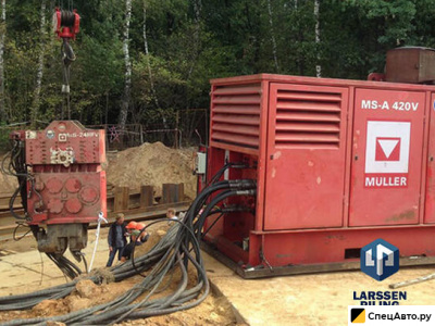 Вибропогружатель MULLER MS40