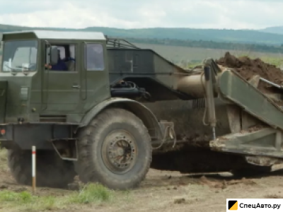 Скрепер МоАЗ 6014