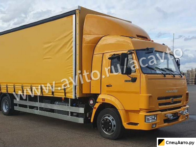 Тентованный грузовик КамАЗ 4308